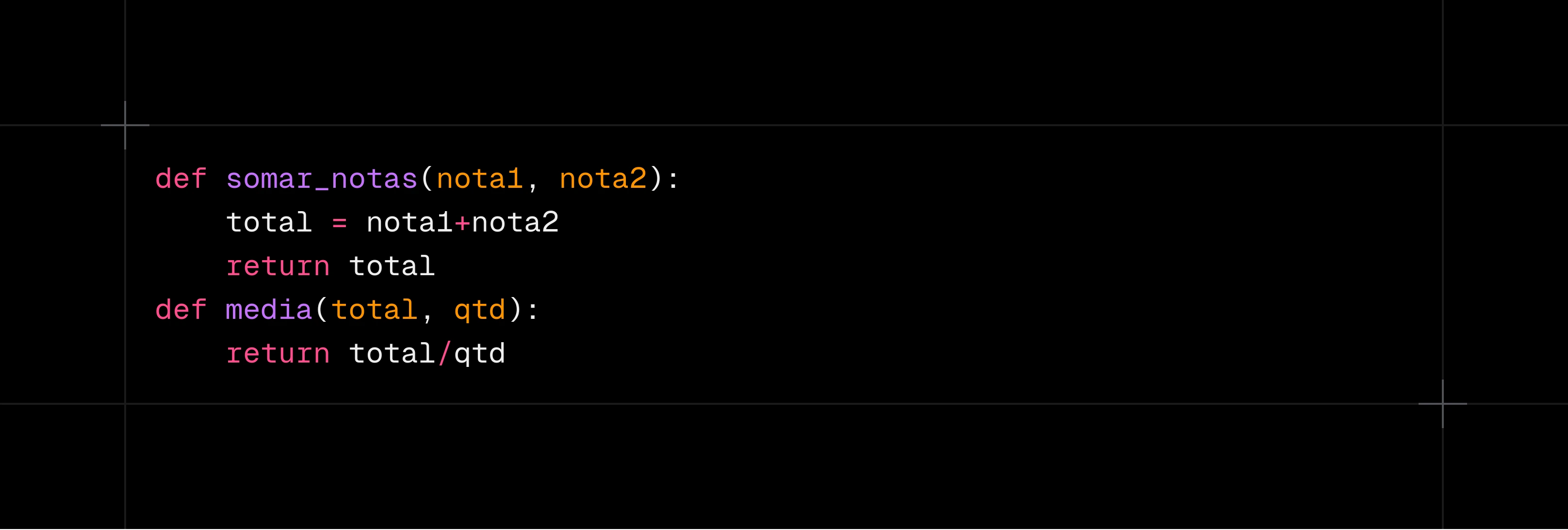 Exemplo de código Python com formatação inconsistente e sem espaçamentos adequados.